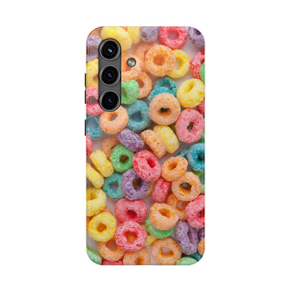 Morning Cereal Loops Phone Case