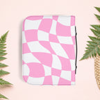 Groovy Pink Retro Book Cover