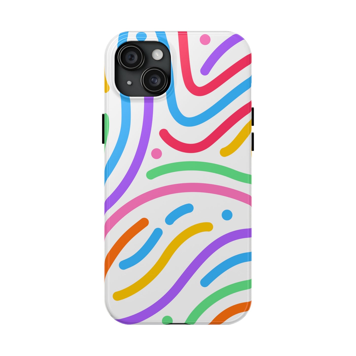 Rainbow Swirls Phone Case