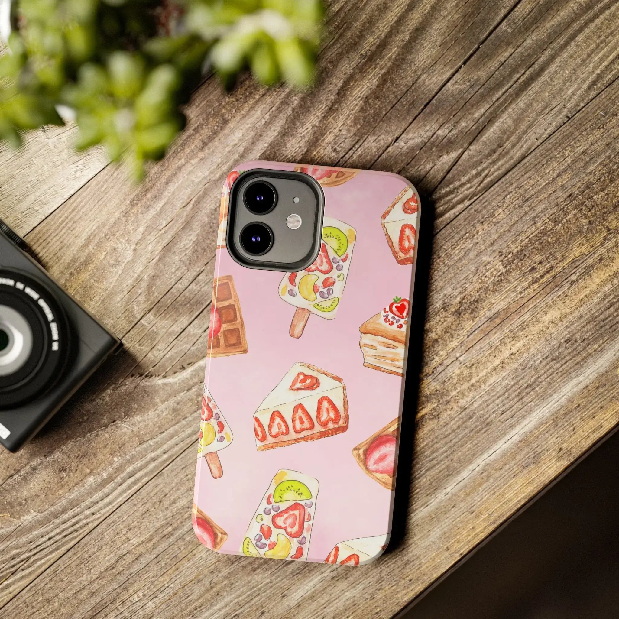 Tasty Pastry Treats Phone Case (Apple & Android) - Pink Sweetheart