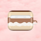Layered Tiramisu Desert AirPod Case