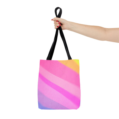 Blurred Rainbow Sectrum Tote Bag