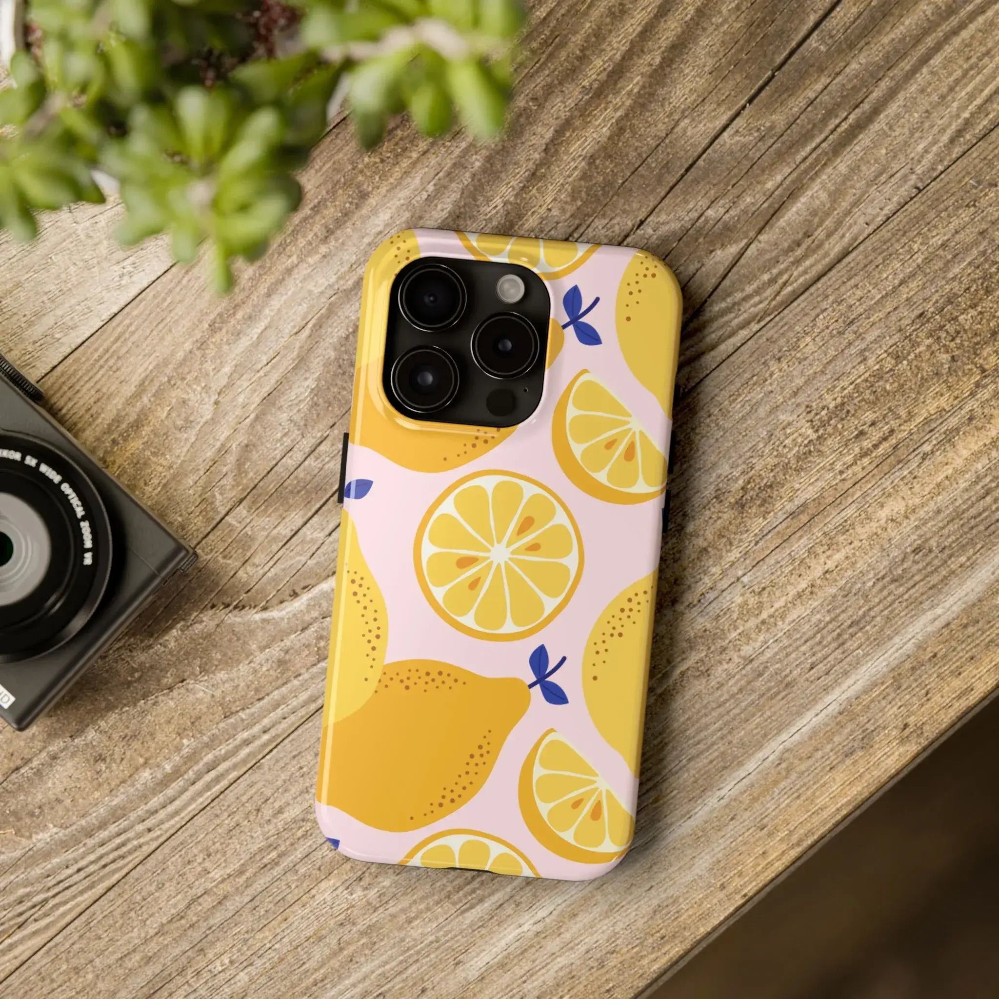Sour Lemon Drop Phone Case (Apple & Android) - Pink Sweetheart