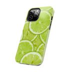 Green Citrus Lime Phone Case (Apple & Android) - Pink Sweetheart
