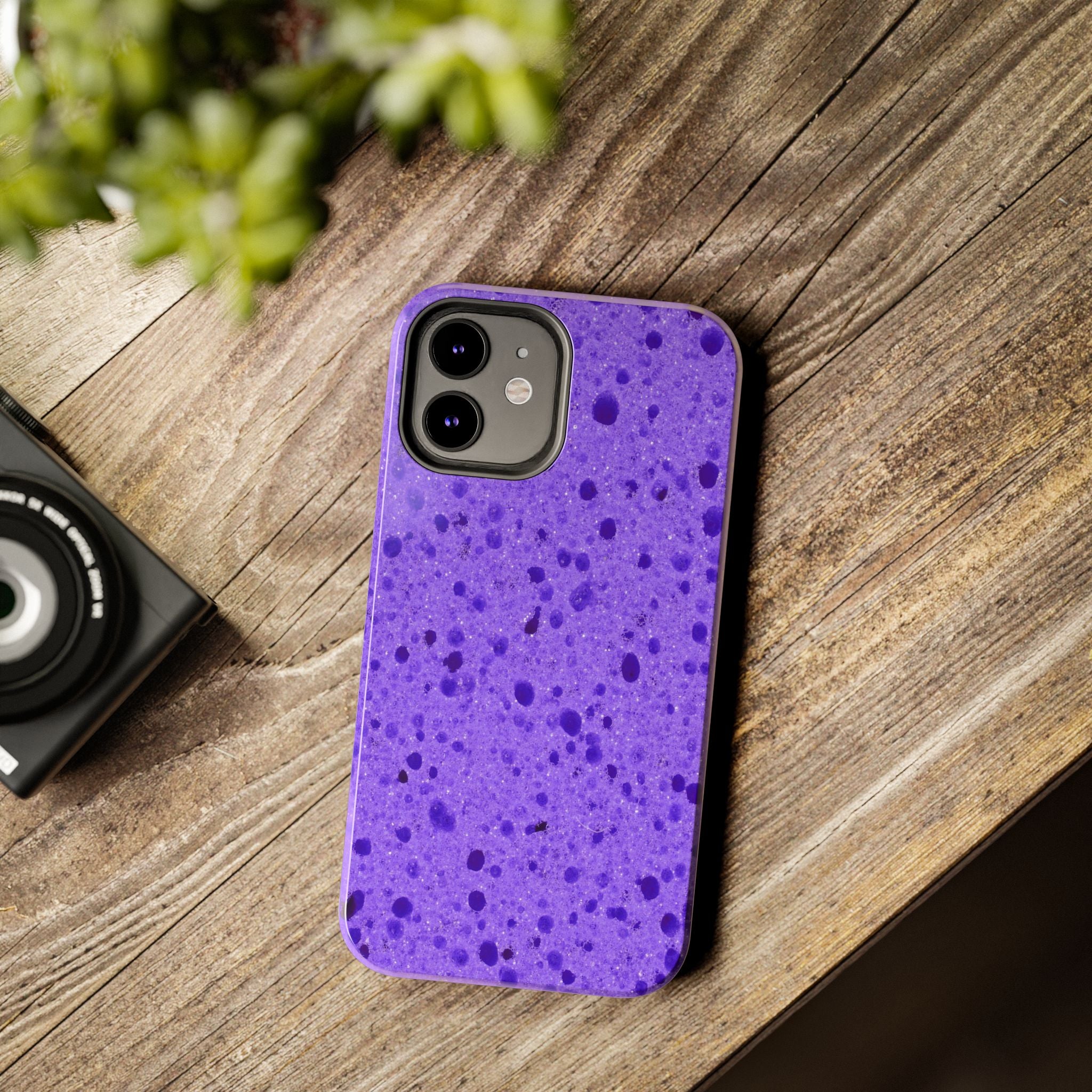 Purple Sponge Phone Case (Apple & Android)