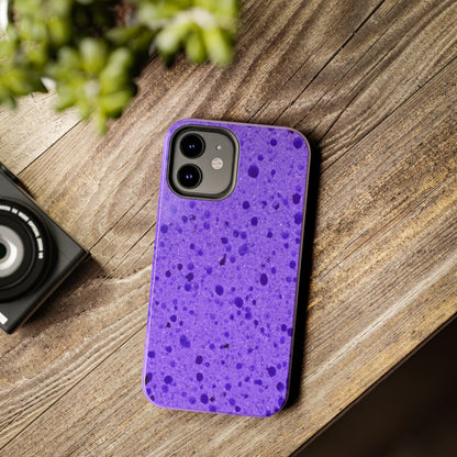 Purple Sponge Phone Case