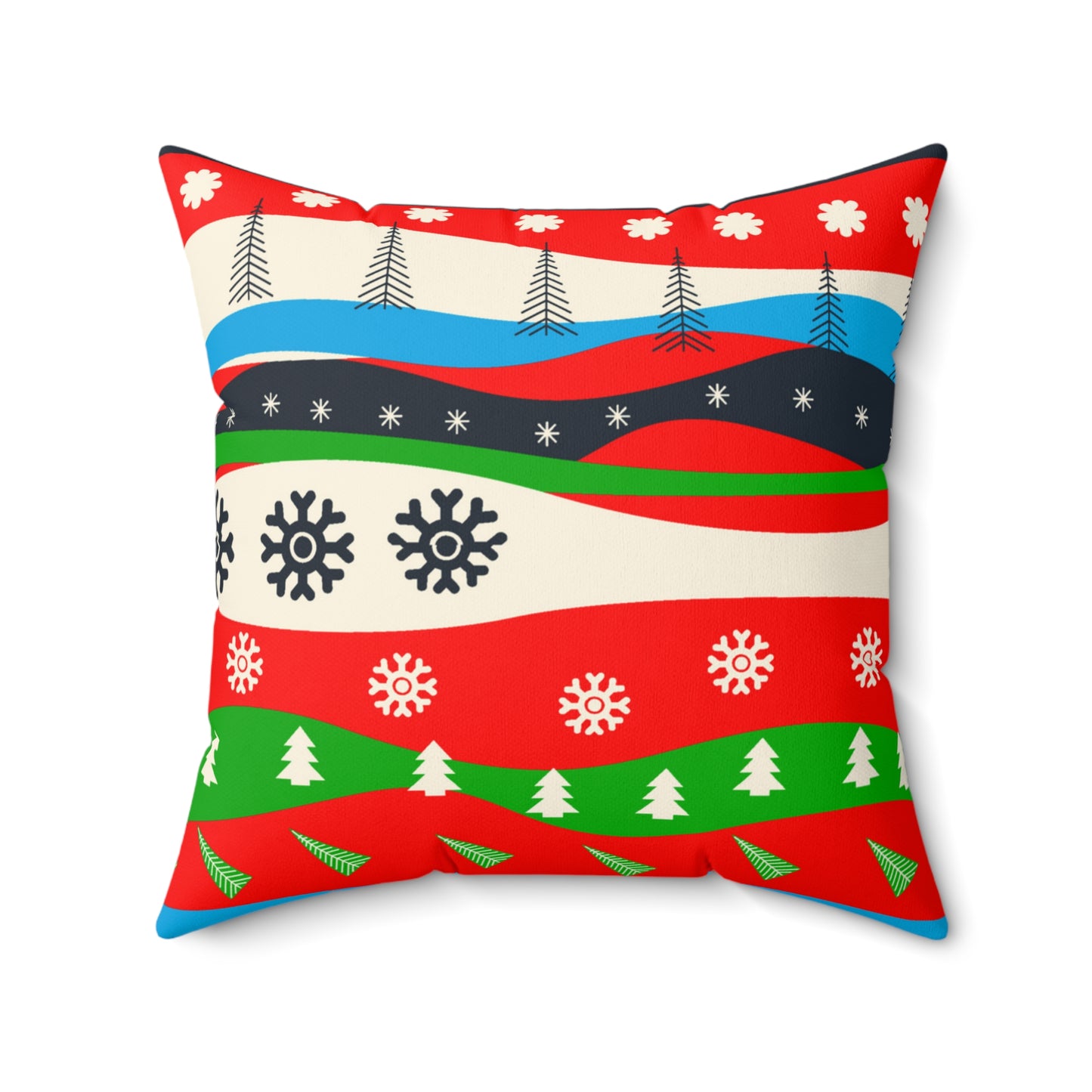 The Perfect Christmas Square Pillow