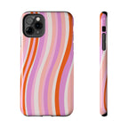 Wave Nostalgia Phone Case (Apple & Android) - Pink Sweetheart