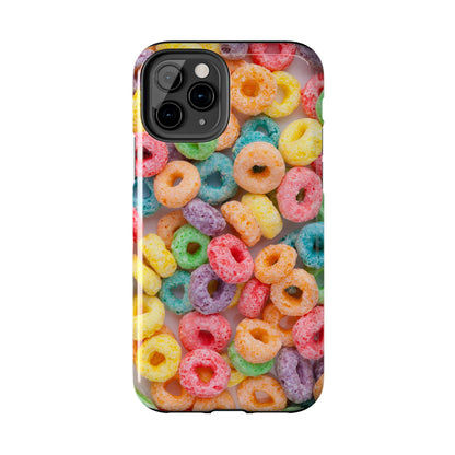 Morning Cereal Loops Phone Case