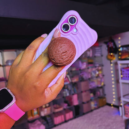 Ice Cream Scoop 3D Phone Grip