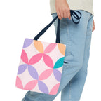 Pastel Geometric Tote Bag
