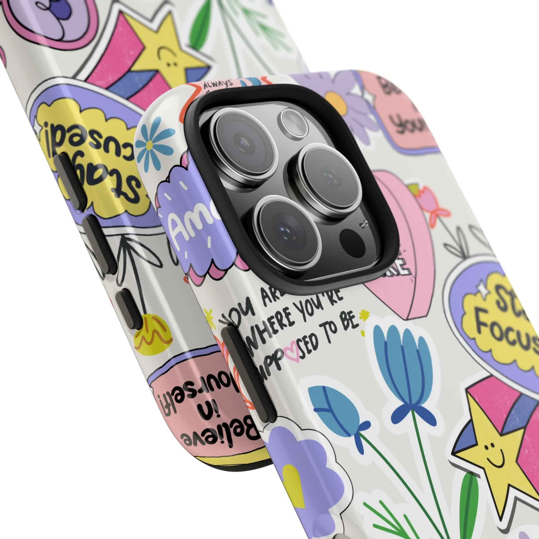 Motivational Phone Case (Apple & Android) - Pink Sweetheart