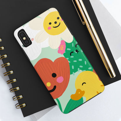 Painted Doodles Tough Phone Case