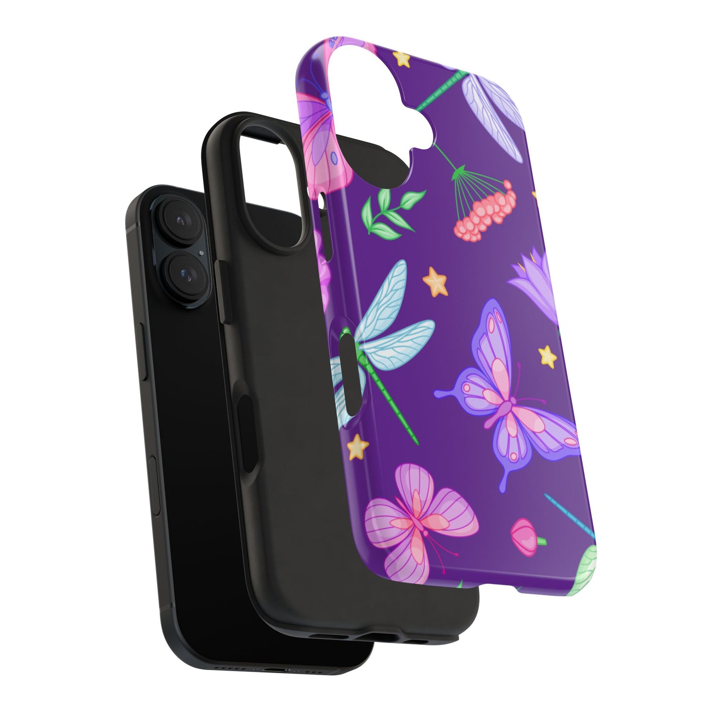 Purple Majestic Butterfly Phone Case