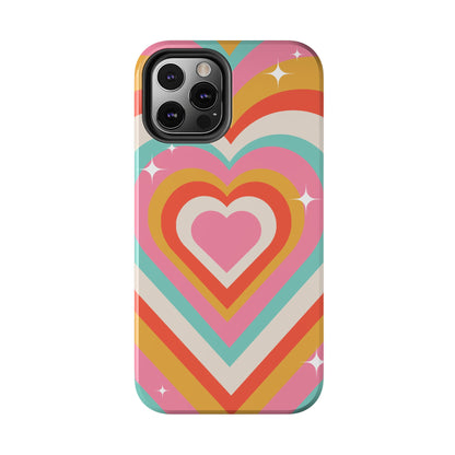 Psychedelic Hearts Phone Case