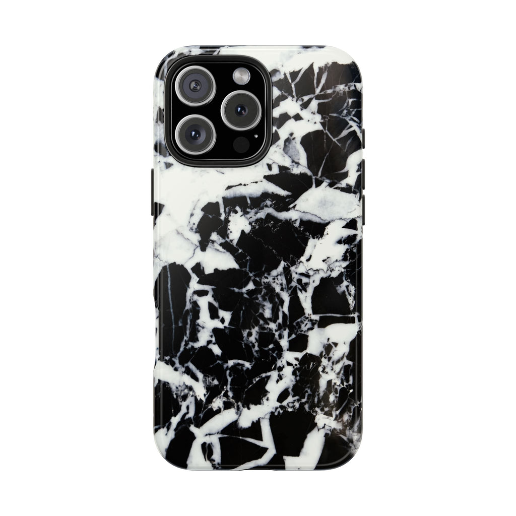 Black & White Shattered Phone Case (Apple & Android)