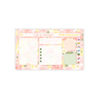 Peach Floral Bouquet Sticky Note Pad