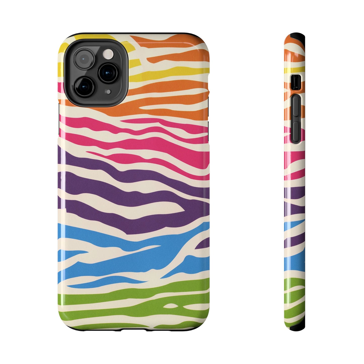 Rainbow Zebra Phone Case