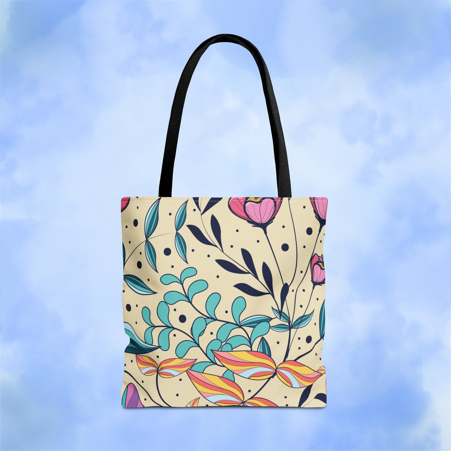 Florals in Spring Tote Bag