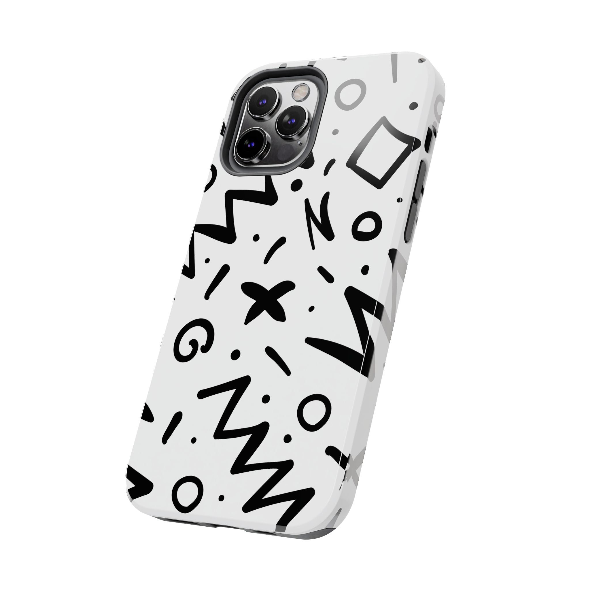Abstract Memphis Pattern Phone Case (Apple & Android)