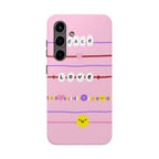 Bestie Bracelets Phone Case (Apple & Android) - Pink Sweetheart