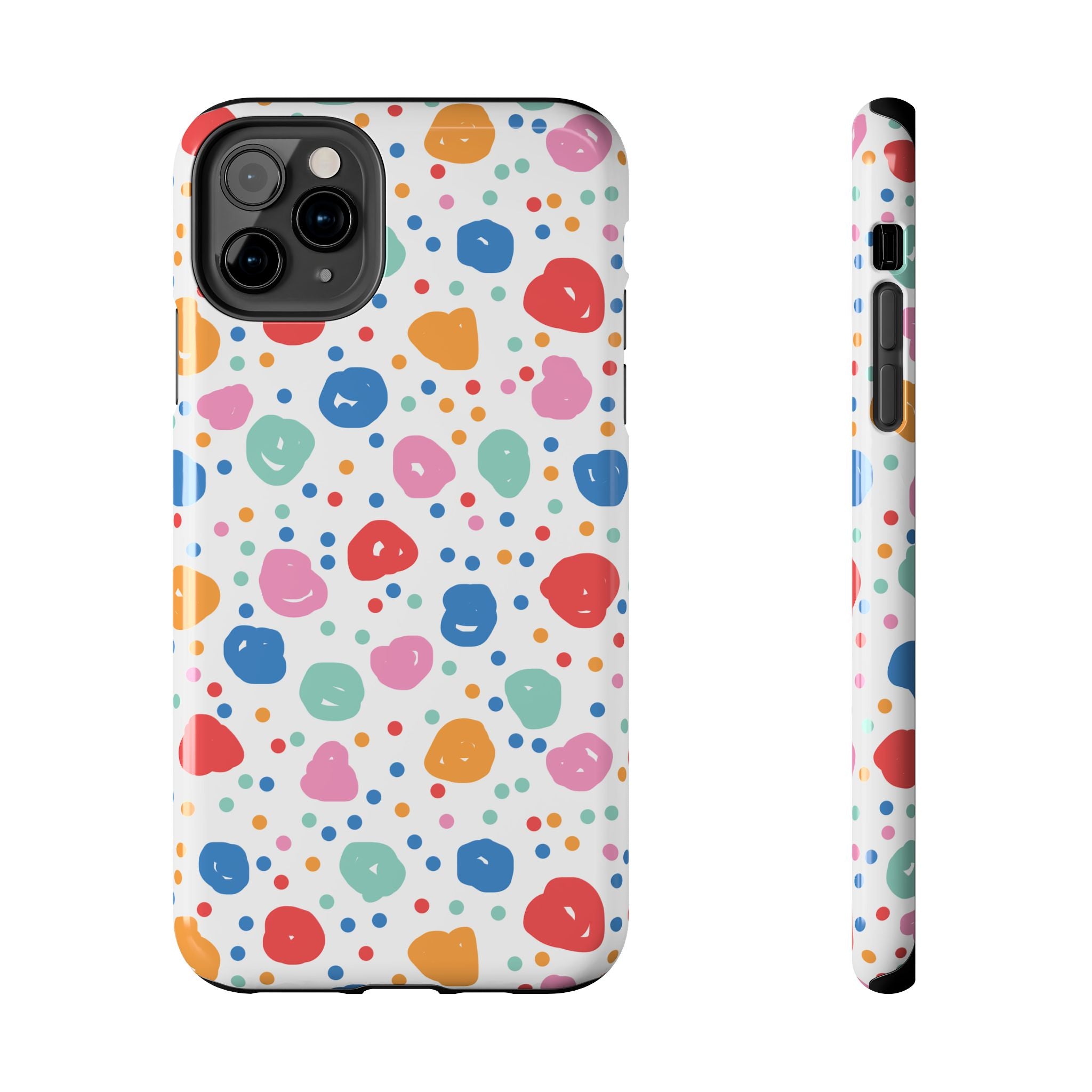 Seamless Hand Drawn Polka Phone Case (Apple & Android)