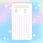 Single Page Saving Challenges & Trackers Inserts - A6