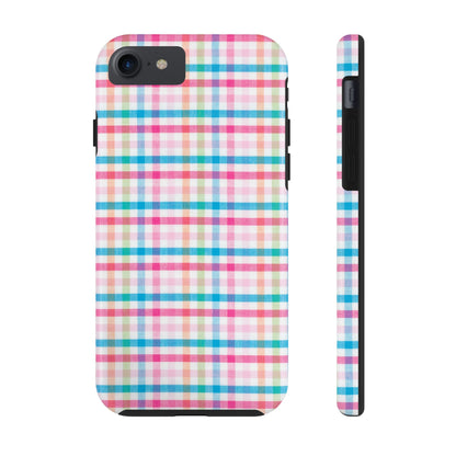 Checked Pattern Phone Case