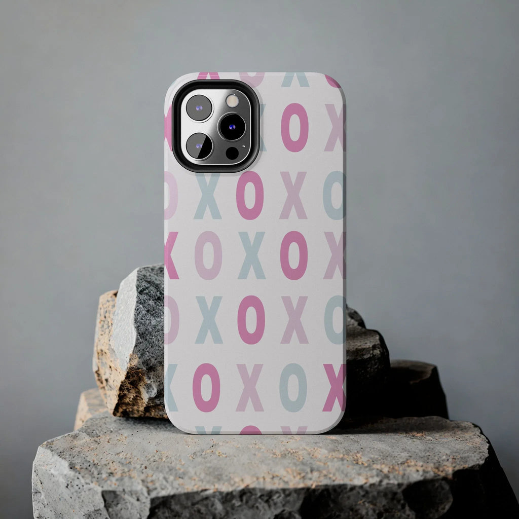 XOXO Phone Case (Apple & Android) - Pink Sweetheart