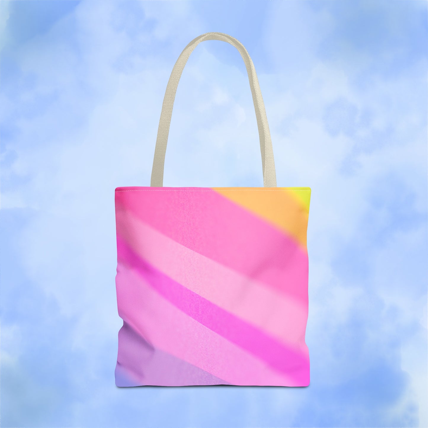 Blurred Rainbow Sectrum Tote Bag