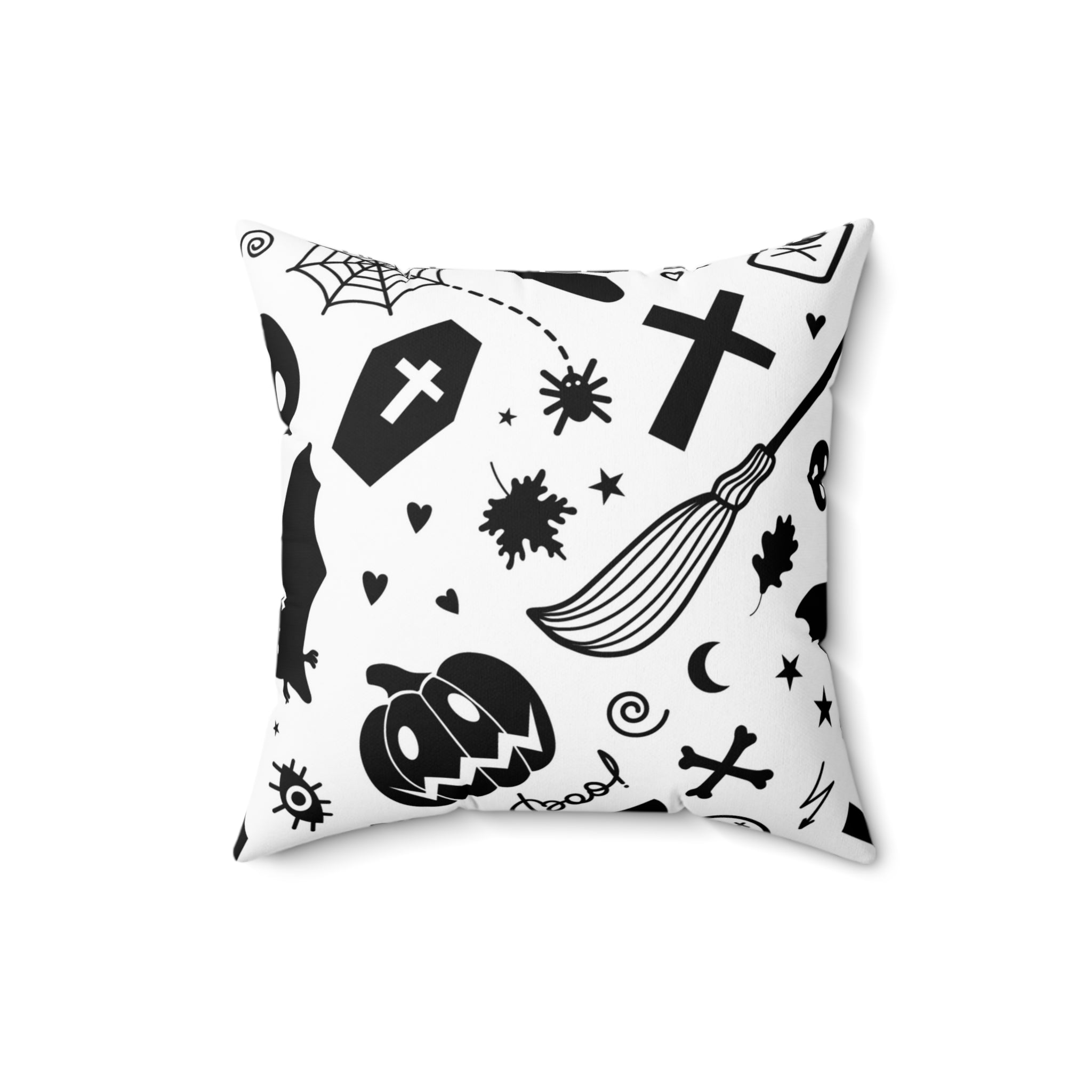 Witches Recipe Square Pillow