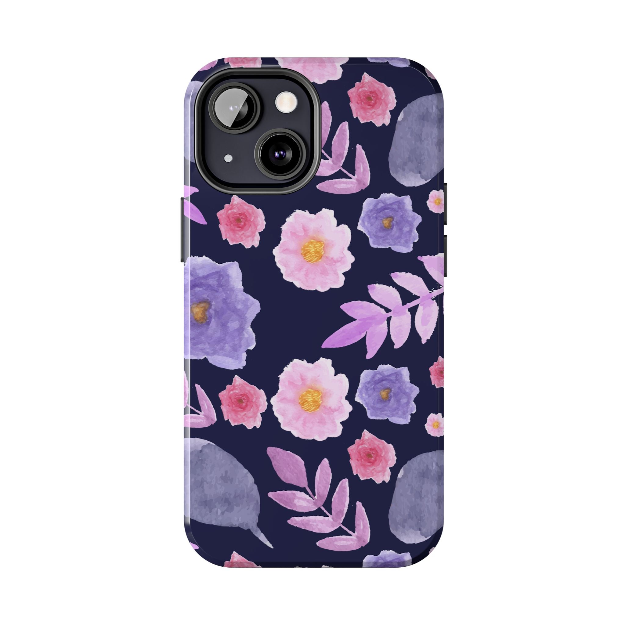 Purple Florals Phone Case (Apple & Android)