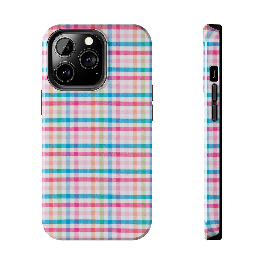 Checked Pattern Phone Case (Apple & Android)