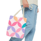 Pastel Geometric Tote Bag