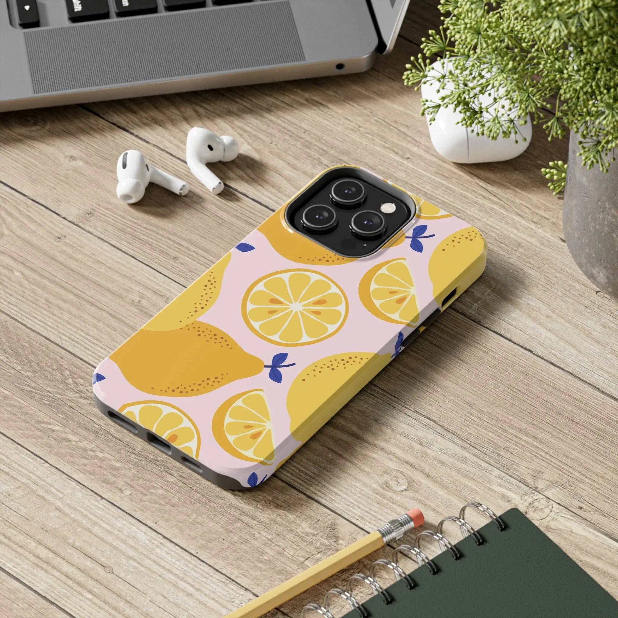 Sour Lemon Drop Phone Case (Apple & Android) - Pink Sweetheart