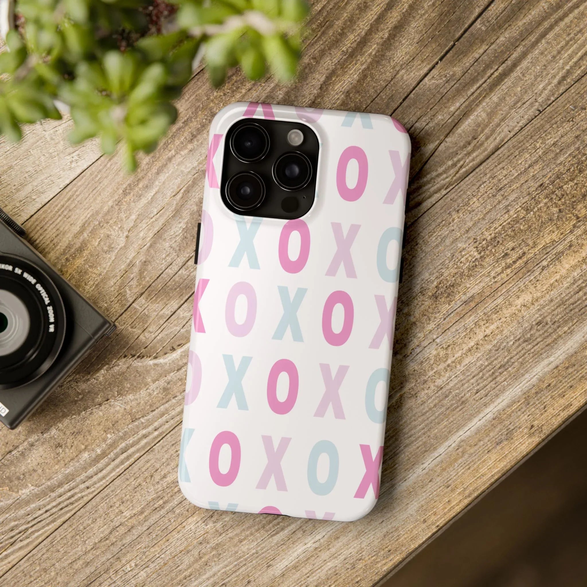XOXO Phone Case (Apple & Android) - Pink Sweetheart
