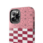 Geometric Kimono Tough Phone Case (Apple & Android) - Pink Sweetheart