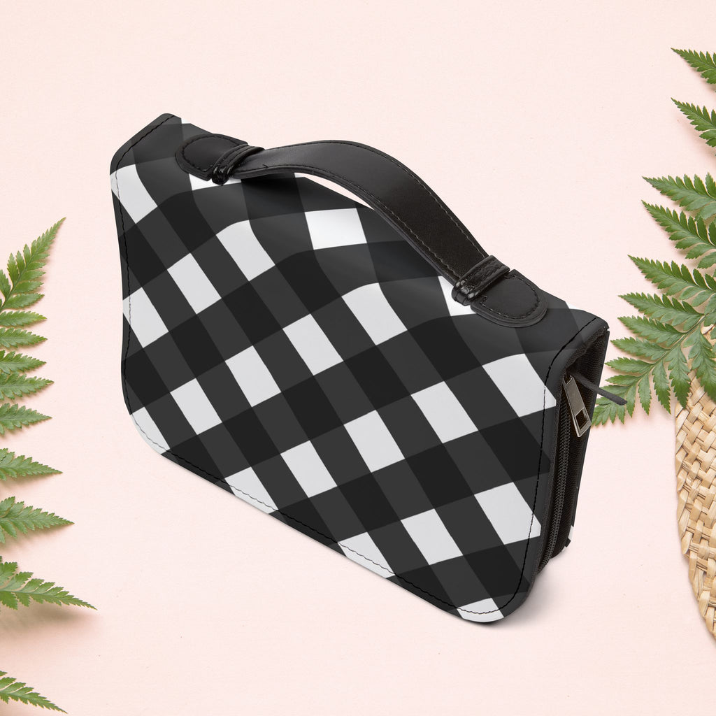 Black Gingham Book Cover