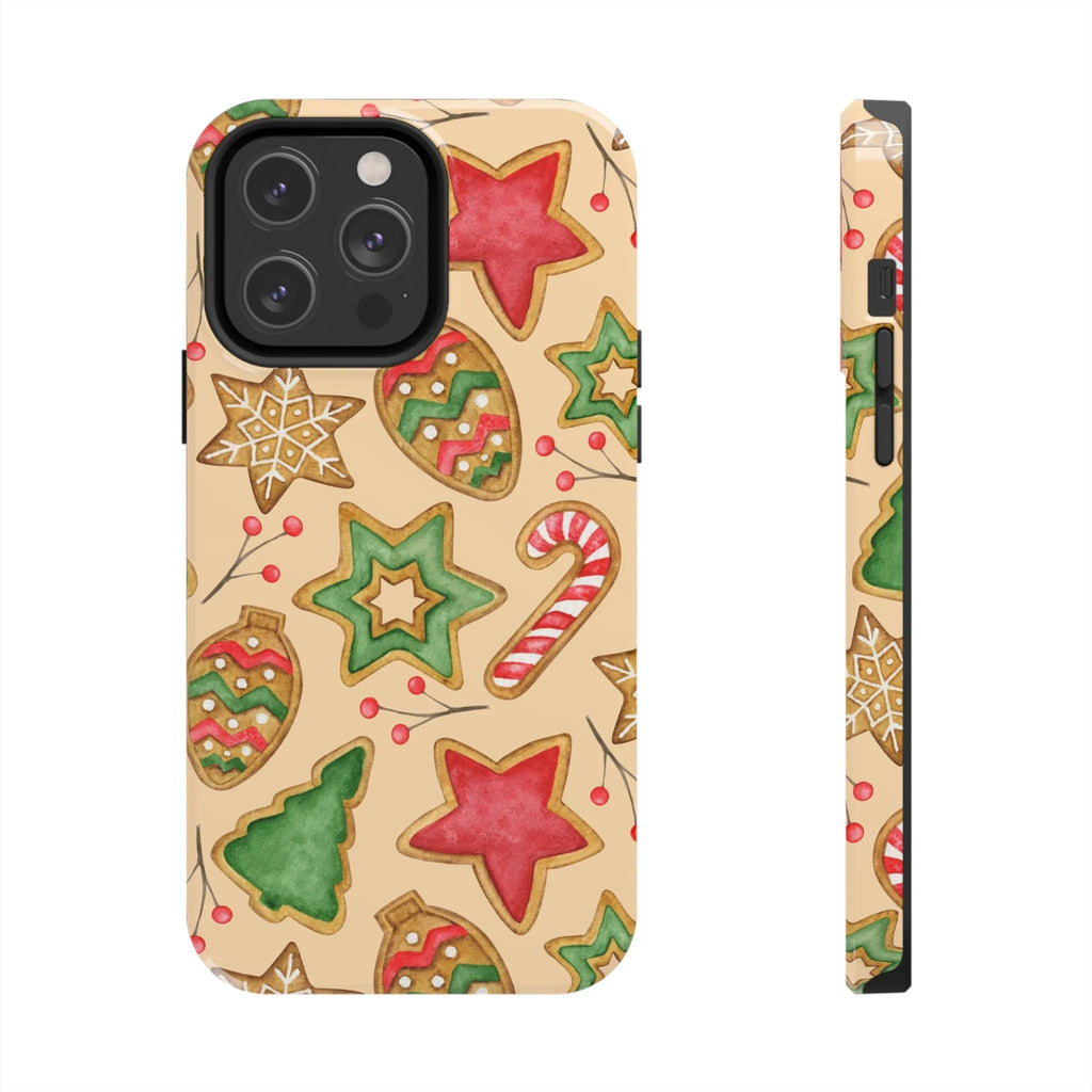 Xmas Holiday Cheer Phone Case (Apple & Android) - Pink Sweetheart