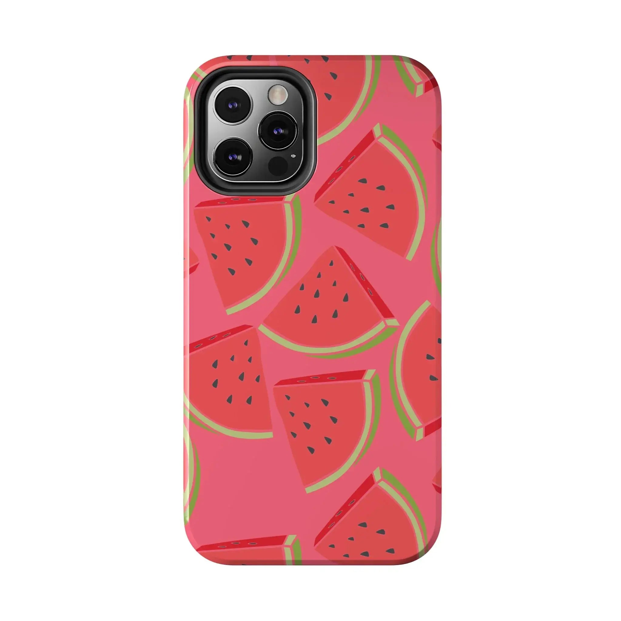 Watermelon Slices Phone Case (Apple & Android) - Pink Sweetheart