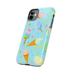 Ice Cream Festival Phone Case (Apple & Android) - Pink Sweetheart