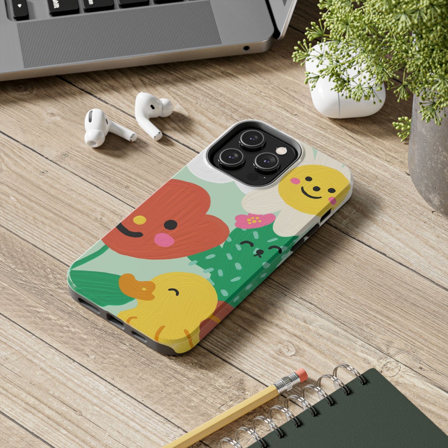 Painted Doodles Tough Phone Case