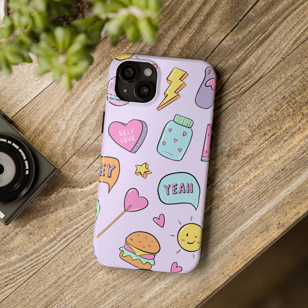 Kawaii Cute Collection Phone Case (Apple & Android) - Pink Sweetheart
