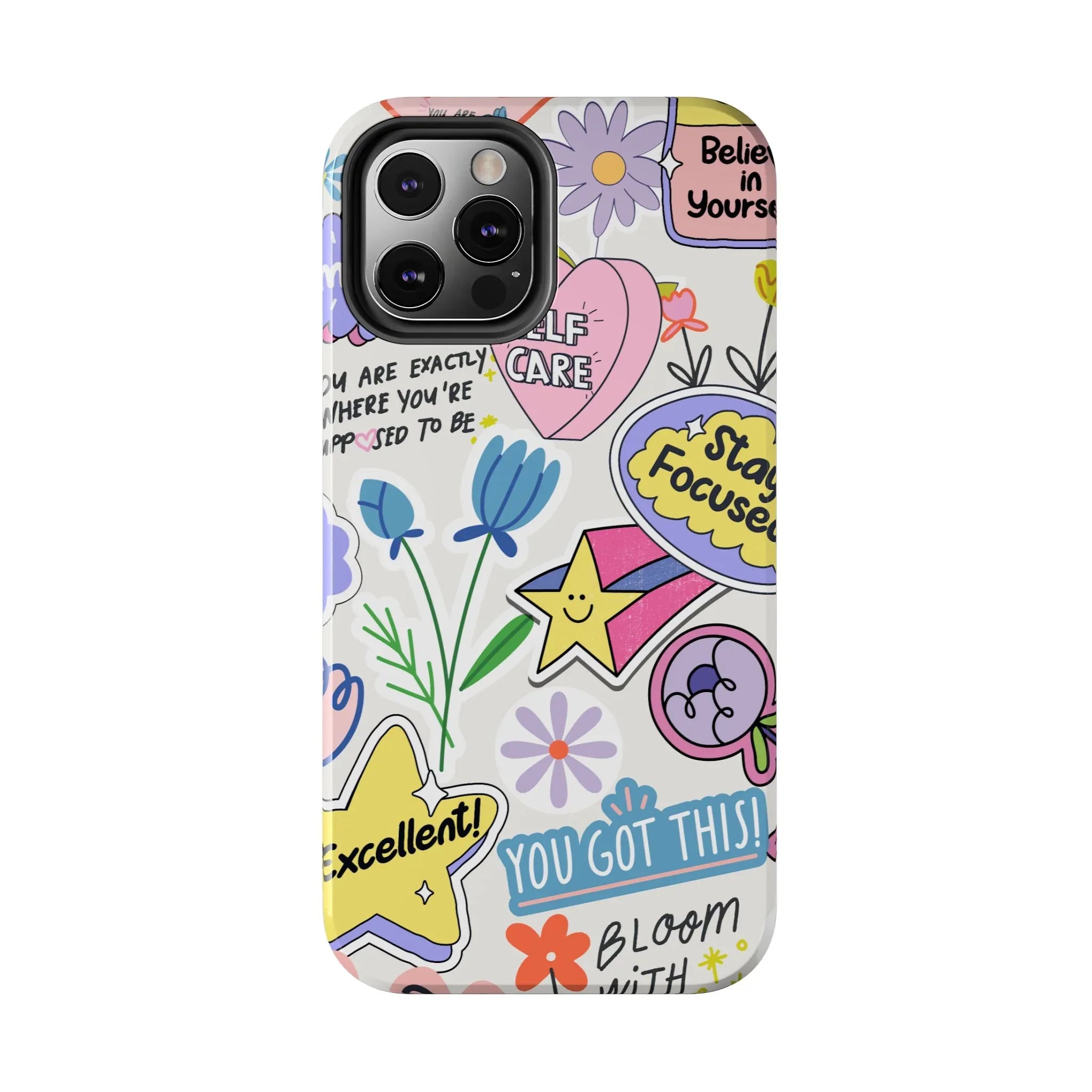 Motivational Phone Case (Apple & Android) - Pink Sweetheart