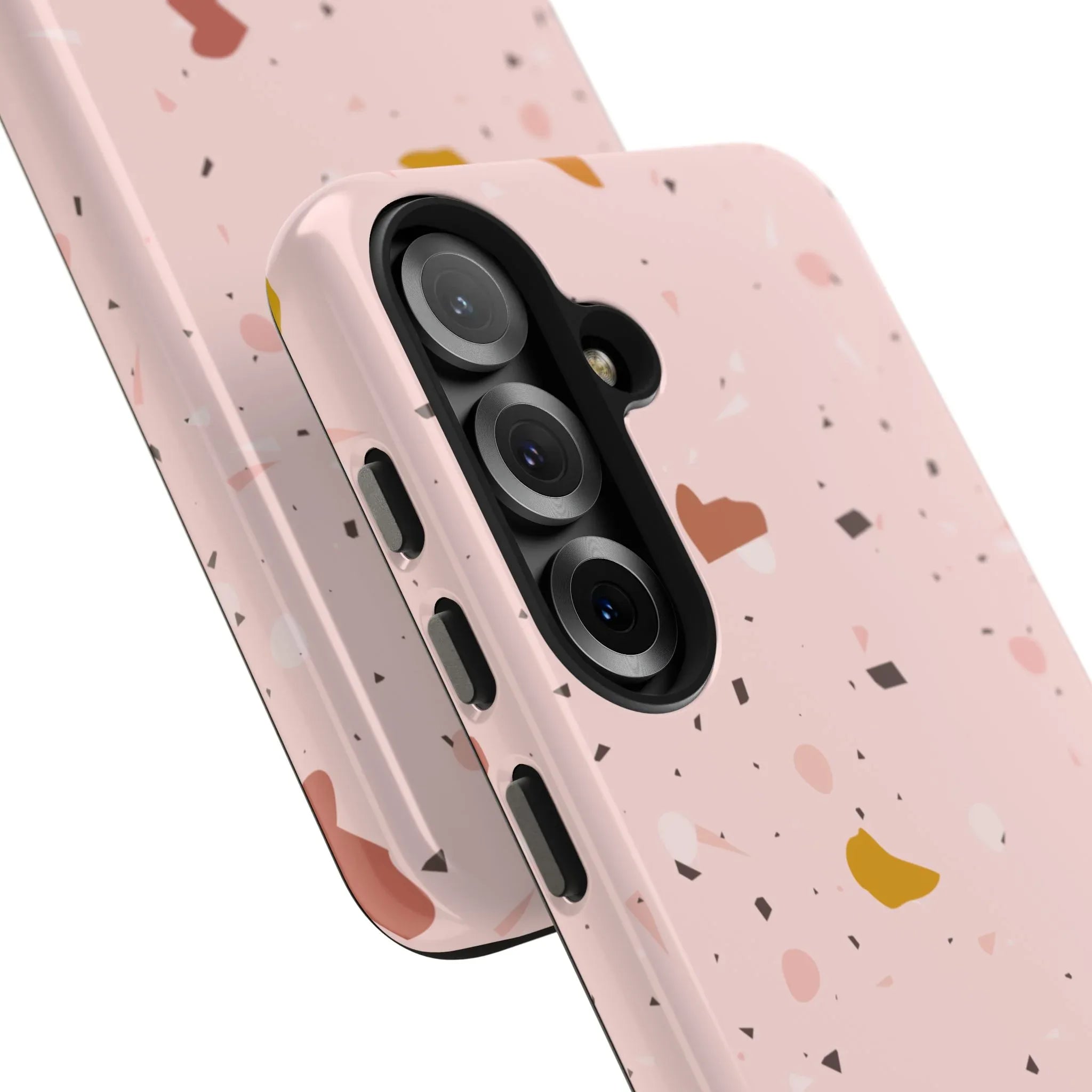 Pink Terrazzo Phone Case (Apple & Android) - Pink Sweetheart