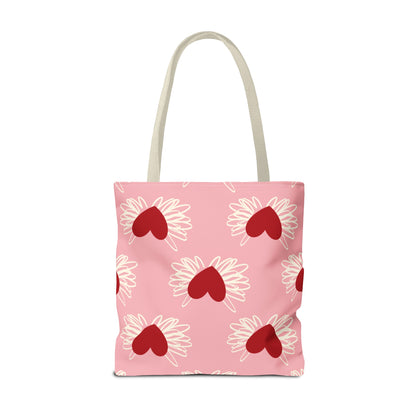 Valentine Hearts Tote Bag