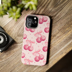 Disco Cherries Phone Case (Apple & Android) - Pink Sweetheart