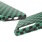 Checkered Kimono Tough Phone Case (Apple & Android) - Pink Sweetheart