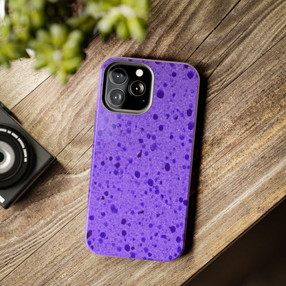 Purple Sponge Phone Case