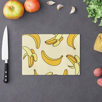 Banana Glass Cutting Board